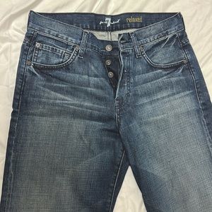 7 for mankind Relaxed jeans - vintage- size 30.